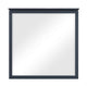 Sely Vanity Dresser Mirror | Navy Blue Finish Frame | 38 x 38