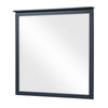 Sely Vanity Dresser Mirror | Navy Blue Finish Frame | 38 x 38