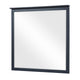 Sely Vanity Dresser Mirror | Navy Blue Finish Frame | 38 x 38