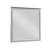 Sely Vanity Dresser Mirror | Light Gray Finish Frame | 38 x 38