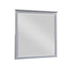 Sely Vanity Dresser Mirror | Light Gray Finish Frame | 38 x 38