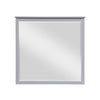 Sely Vanity Dresser Mirror | Light Gray Finish Frame | 38 x 38