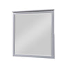 Sely Vanity Dresser Mirror | Light Gray Finish Frame | 38 x 38