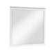 Sely Vanity Dresser Mirror | Glam White Finish Frame | 38 x 38