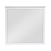 Sely Vanity Dresser Mirror | Glam White Finish Frame | 38 x 38