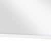 Sely Vanity Dresser Mirror | Glam White Finish Frame | 38 x 38