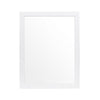 Goe Vanity Dresser Mirror | Transitional White Finish | 28 x 37