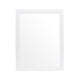 Goe Vanity Dresser Mirror | Transitional White Finish | 28 x 37