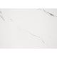 Cyna Wide Dresser | Faux Marble Top | 6 Drawers | Textured Front | White