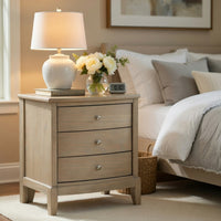 Beige, Satin Nickel