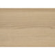 Kery Nighstand | 2 Drawers w Board Handles | Natural Brown & White Wood
