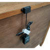 Seny Nighstand | 2 Drawers | USB Ports | Cedar Veneered Bottom Drawer | Brown