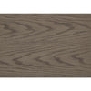 Dely Nighstand | 3 Drawers | Chrome Edge Handles | Modern Rustic Gray Wood