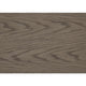 Dely Nighstand | 3 Drawers | Chrome Edge Handles | Modern Rustic Gray Wood