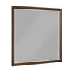 Soly Dresser Mirror | Rustic Walnut Brown Wood Frame | 40 x 53