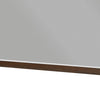 Soly Dresser Mirror | Rustic Walnut Brown Wood Frame | 40 x 53