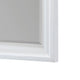 Hudy Dresser Mirror | 34 x 38 Birch Wood Arch Frame | Farmhouse White