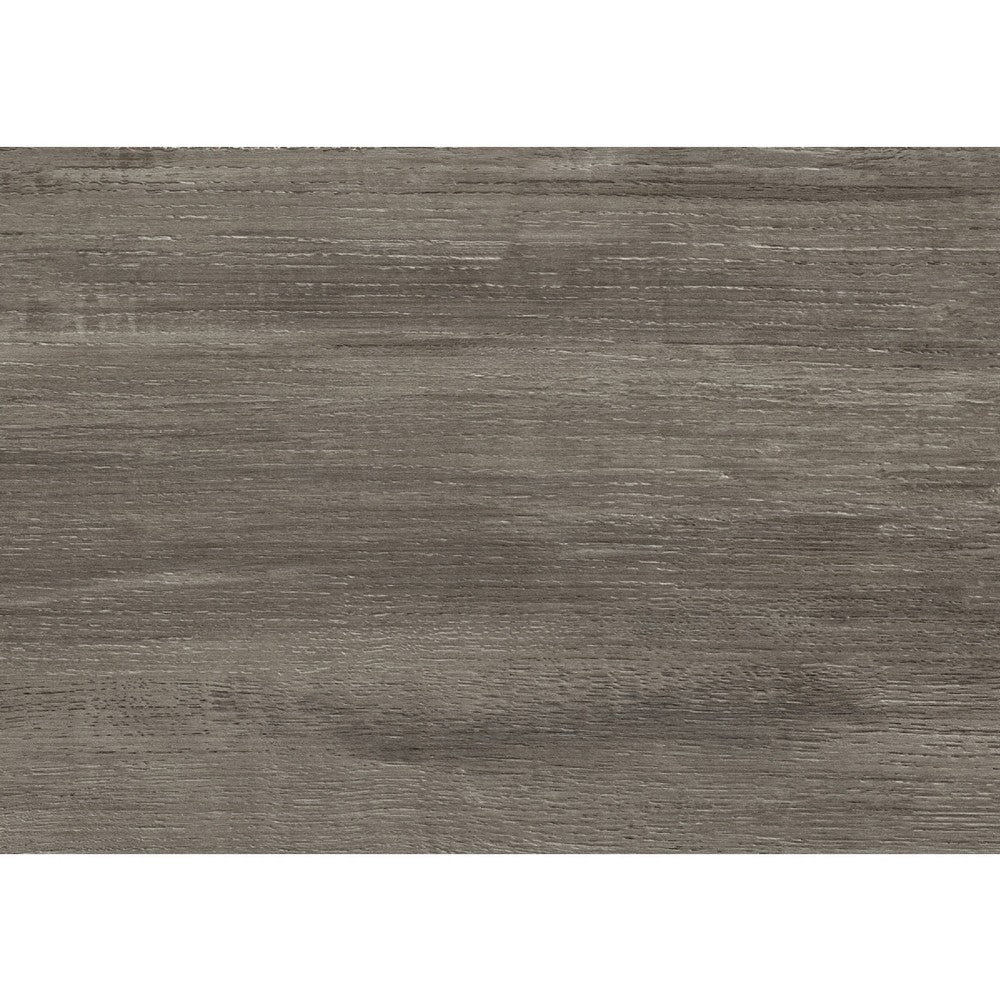 Rie Vanity Dresser Mirror | Weathered Gray Wood Frame | 36 x 41