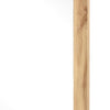 Eby Vanity Dresser Mirror | Natural Brown Wood Finish | 40 x 40