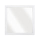 Eby Vanity Dresser Mirror | Modern White Wood Finish | 40 x 40