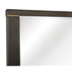 Carie Vanity Dresser Mirror | Brownish Gray Mindy Veneer | 35 x 43