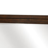 Daisy Vanity Dresser Mirror | Rustic Brown Mango Veneer Frame | 35 x 48