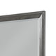 Stacy Vanity Dresser Mirror | Wire Brushed Gray Wood Frame | 39 x 41