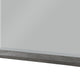 Stacy Vanity Dresser Mirror | Wire Brushed Gray Wood Frame | 39 x 41