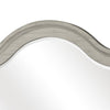 Ugo Vanity Dresser Mirror | Farmhouse Light Gray | 38 x 42 Arched Frame