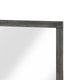 Deena Vanity Dresser Mirror | Brownish Gray Wood Frame | 36 x 41