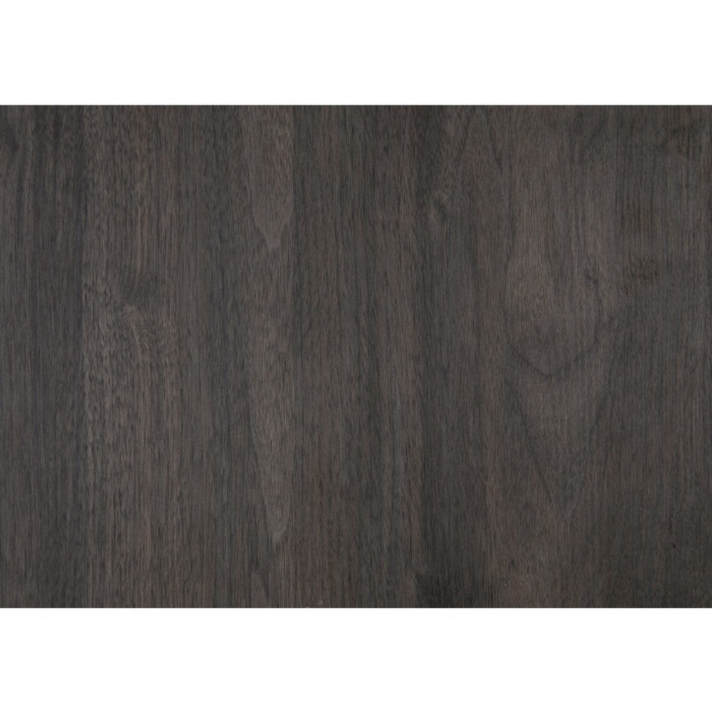 Deena Vanity Dresser Mirror | Brownish Gray Wood Frame | 36 x 41