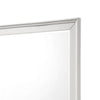 Etgo Dresser Mirror | Framed Design | Transitional White Wood | 39x39 Square