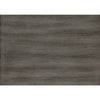 Toga Arch Dresser Mirror | Carved Frame | Silver Tipping | Gray Wood 50x52