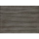 Toga Arch Dresser Mirror | Carved Frame | Silver Tipping | Gray Wood 50x52