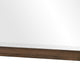 Reva Dressing Mirror | Framed Design | Light Brown Wood | 32x34 Rectangular