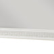 Rotu Dresser Mirror | Egg & Dart Molded Frame | Pearl White Wood | 40x46