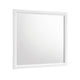 Ameya Dresser Mirror | Framed Design | Printed White Wood Grain | 36x39