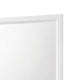 Ameya Dresser Mirror | Framed Design | Printed White Wood Grain | 36x39