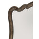 Deborah Dresser Mirror | Arched Frame w Routed Edges | Oak Brown 40x48