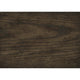 Deborah Dresser Mirror | Arched Frame w Routed Edges | Oak Brown 40x48