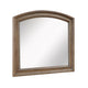 Bely Arched Dresser Mirror | Picture Frame Molding | Antique Brown 37x42