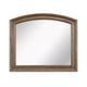 Bely Arched Dresser Mirror | Picture Frame Molding | Antique Brown 37x42