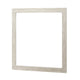 Asmi Dresser Mirror | Framed Design | Dusty Oak Gray Wood | Modern 37x39