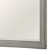 Rimy Dresser Mirror | Framed Antique Gray Wood | Transitional Style 38x47
