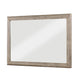 Cely Dresser Mirror | 36x52 Picture Frame Molding | Rustic Oak Gray Wood