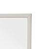 Flo 38x38 Square Dresser Mirror | Picture Frame Molding | Antique White