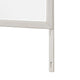 Flo 38x38 Square Dresser Mirror | Picture Frame Molding | Antique White