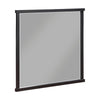 Acy Dresser Mirror | Elegant 40x40 Square Frame | Modern Black Wood