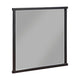Acy Dresser Mirror | Elegant 40x40 Square Frame | Modern Black Wood