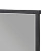 Acy Dresser Mirror | Elegant 40x40 Square Frame | Modern Black Wood